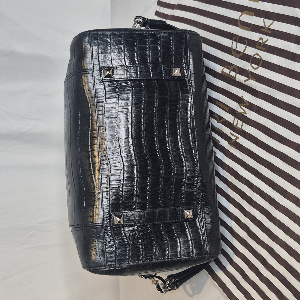Henri Bendel New York The Satchel -Croco Satchel Handbag NWT - Picture 9 of 17